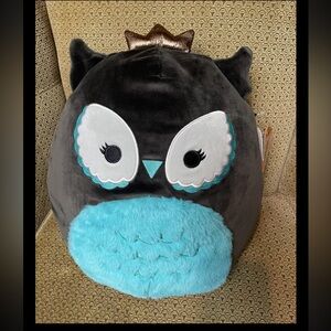 🔥14” QUEST THE QUEEN OWL Halloween Squishmallow NWT Kellytoy Plush